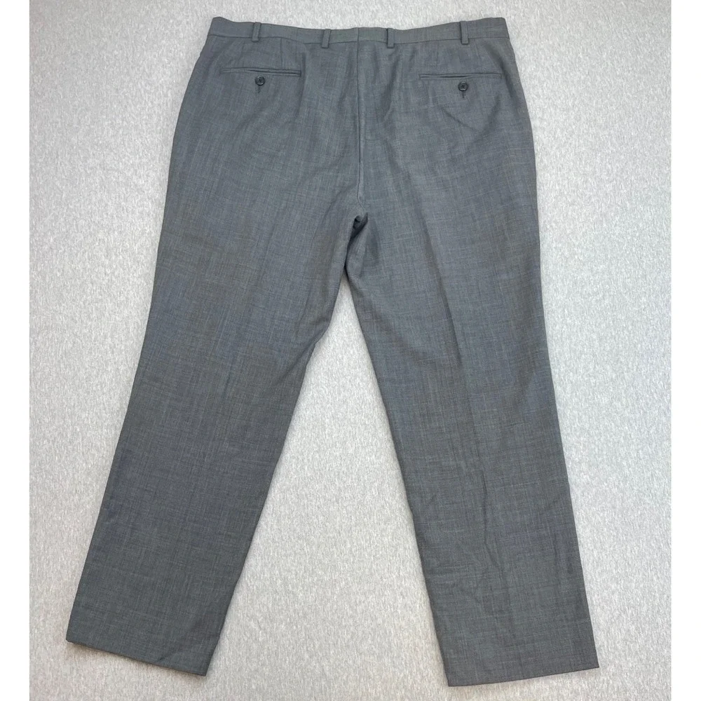 Lauren Ralph Lauren Suit Mens 46L Hopsack Wool Blend Pants 38x29 - 2 Pcs